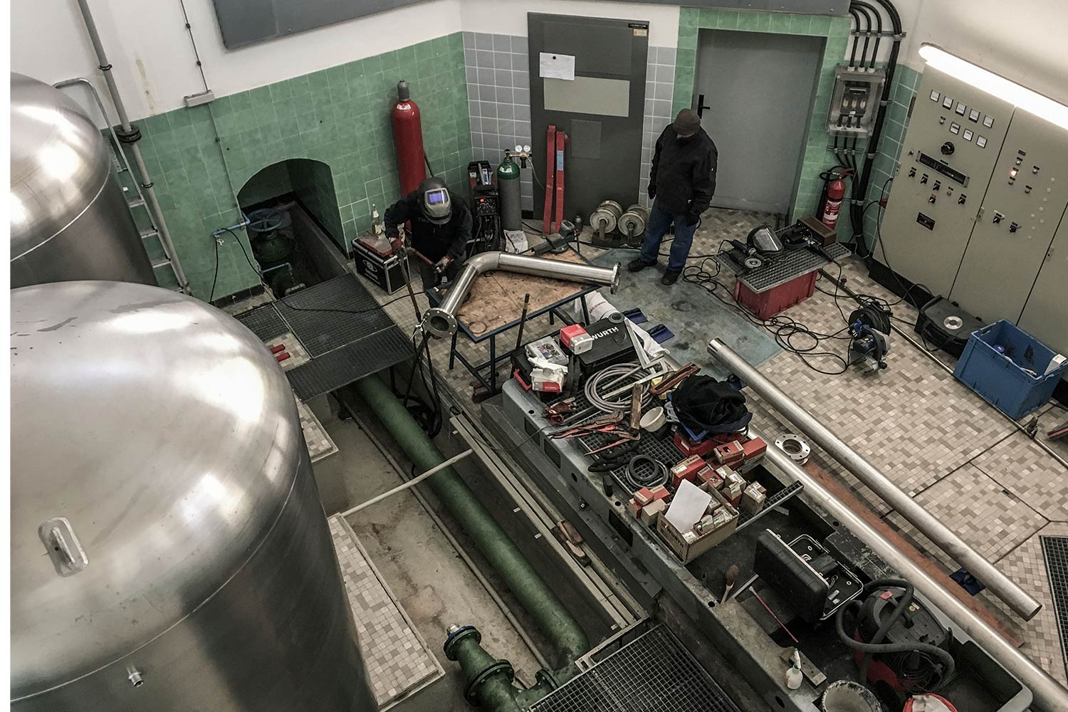 Wasserwerk-einbau-neue-Windkessel